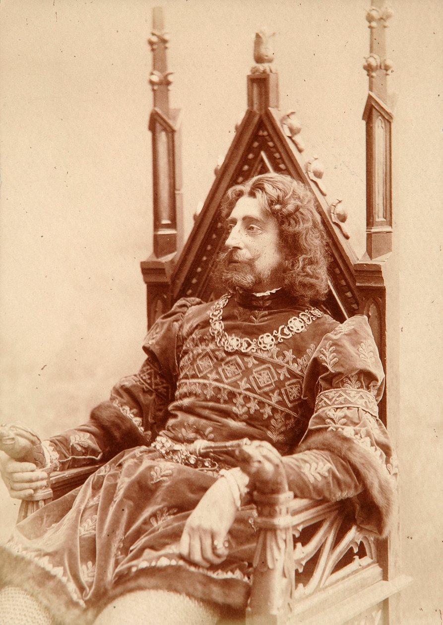 Le Grand-Duc Constantin Constantinovitch de Russie en Hamlet, 1900 - Karl August Fischer