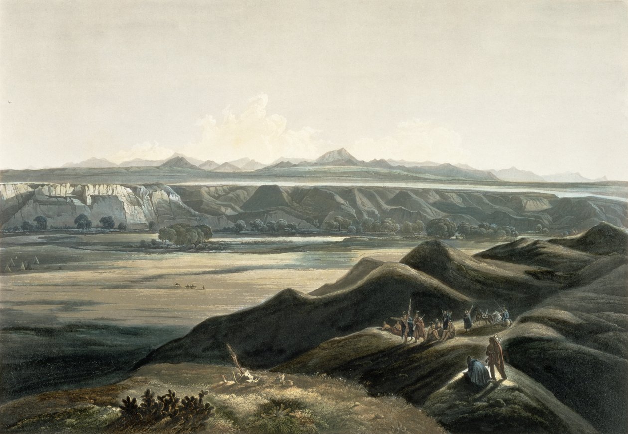 Vue des montagnes Rocheuses, planche 44 du volume 2 de 
