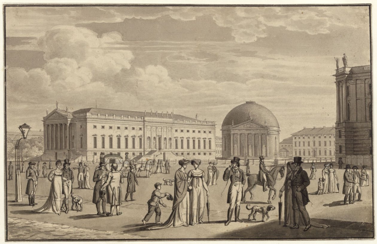 Berlin, Unter den Linden. Vue de l