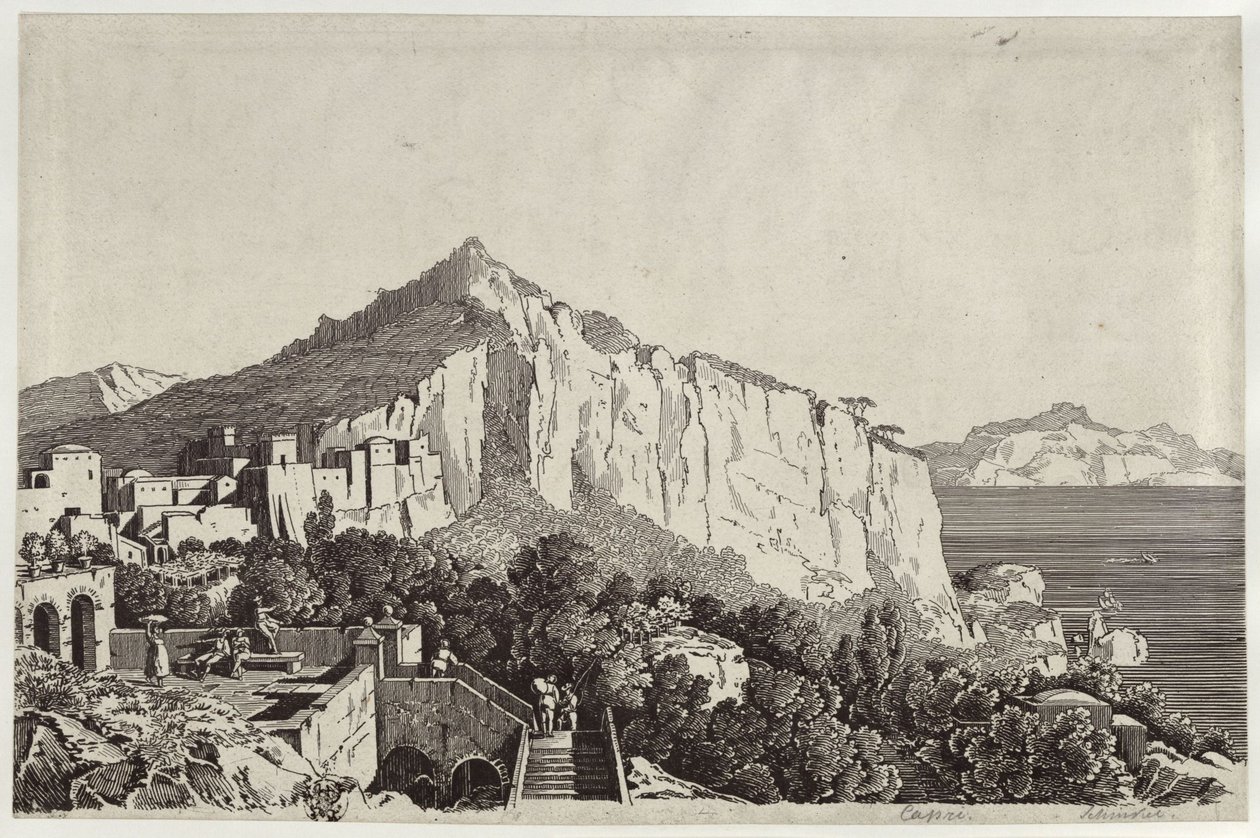 Capri - Karl Friedrich Schinkel