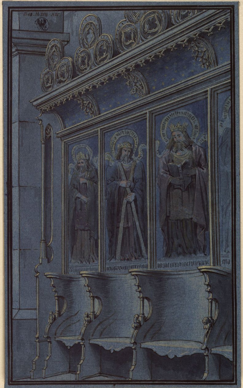 Stalles du chœur - Karl Friedrich Schinkel