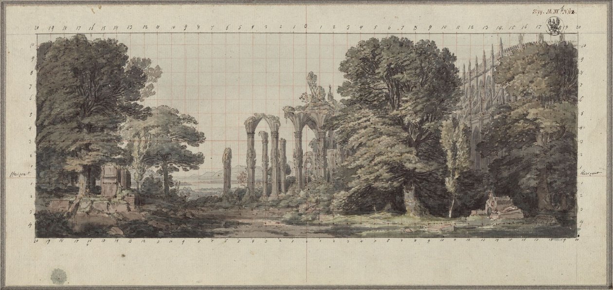 Église et ruines d