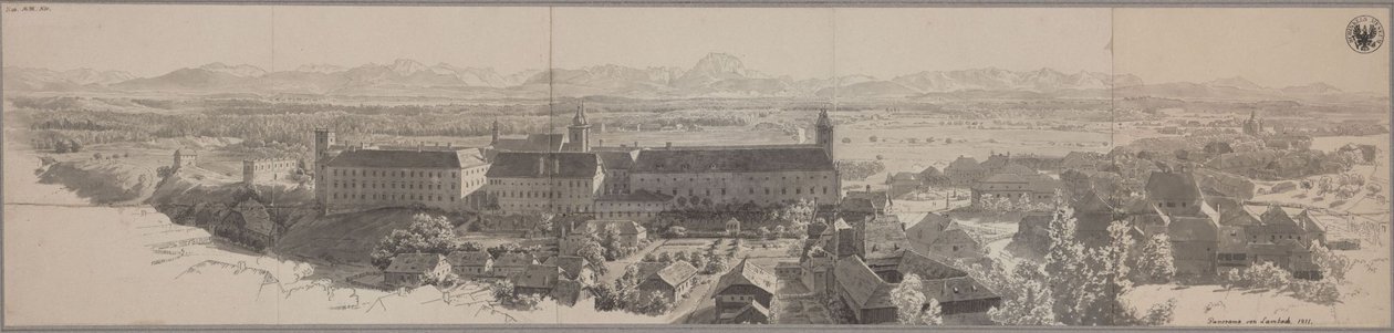 Panorama de Lambach avec l