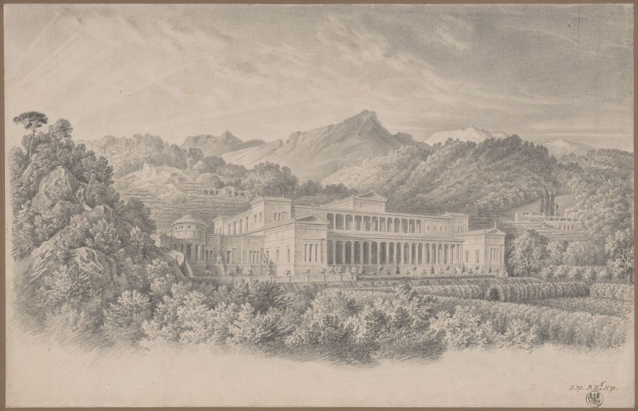 Reconstitution de la Villa Tusca d