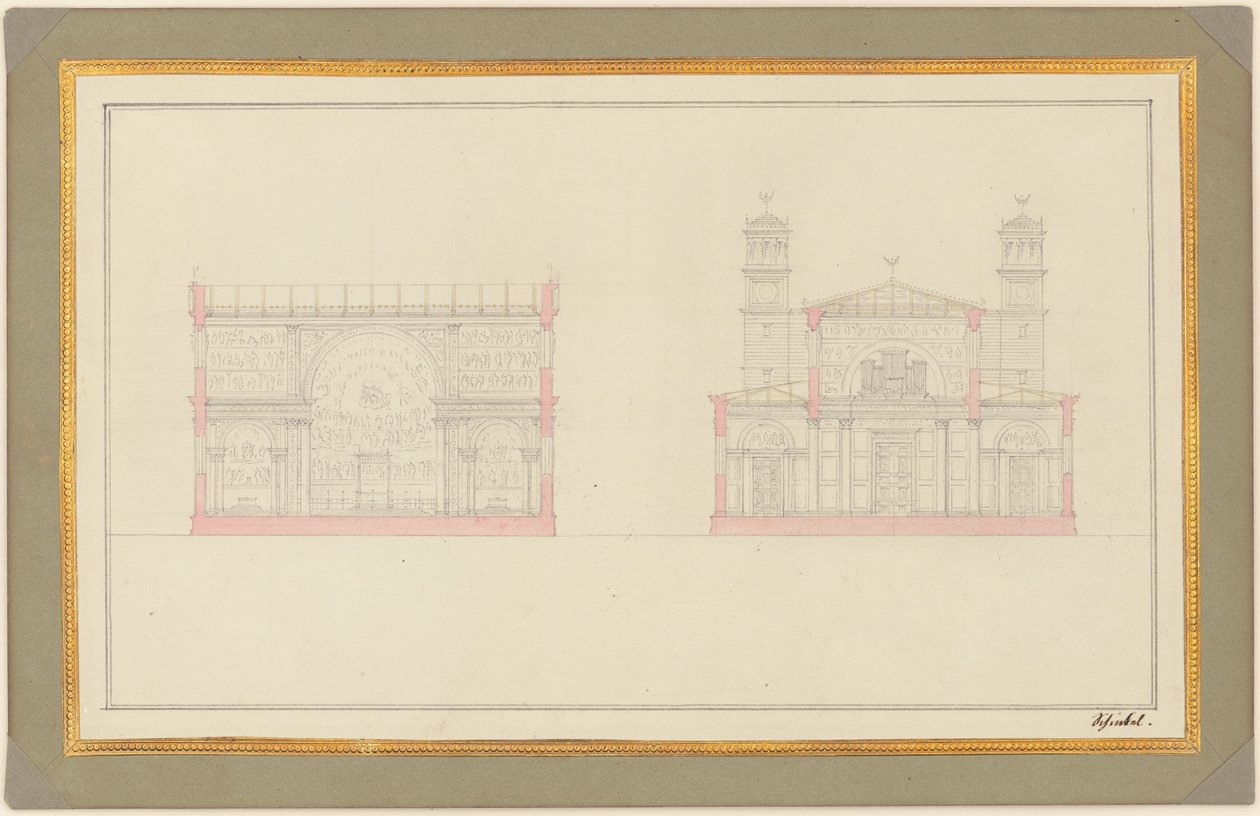 Section de la croisée et de l