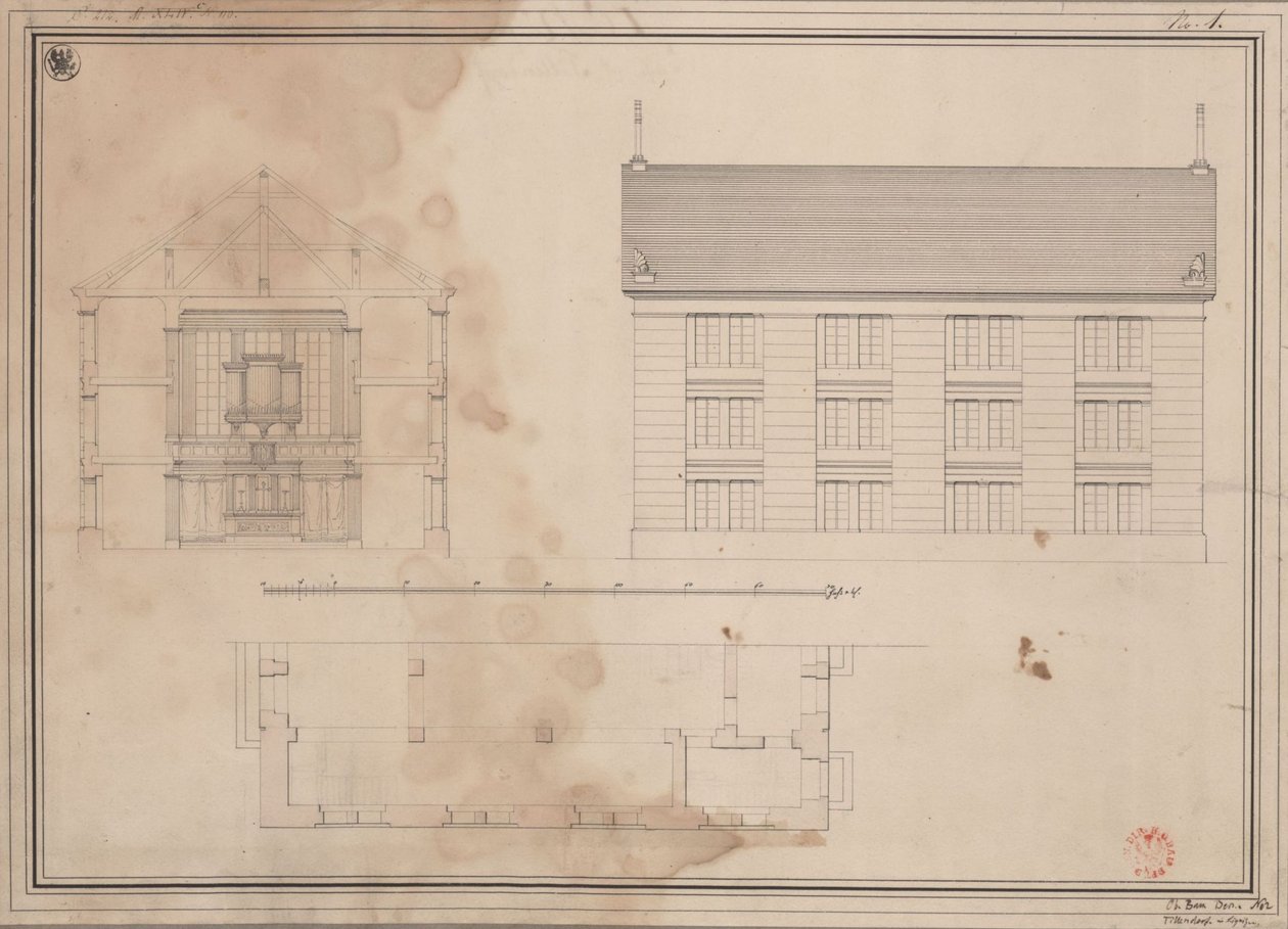 Tillendorf (Bolesławice, district de Liegnitz). Projet pour l