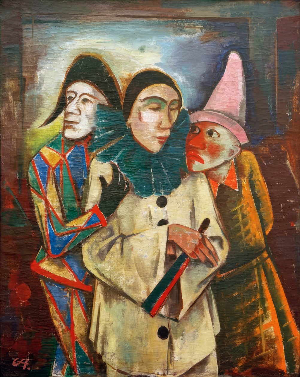 Masqués - Karl Hofer