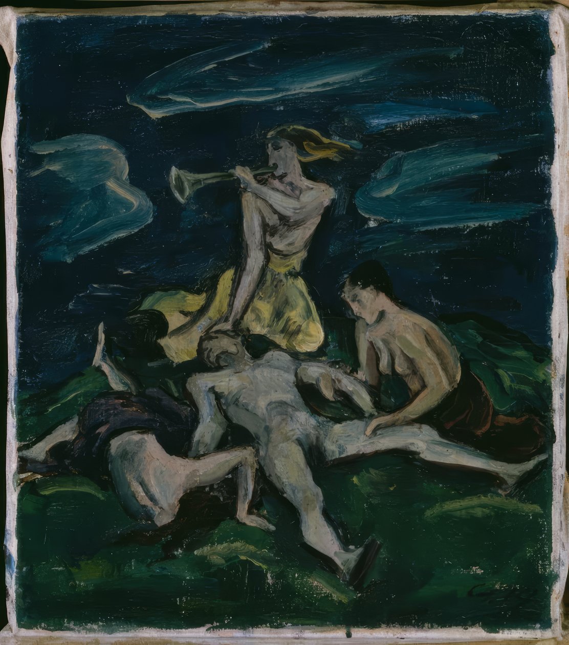 complainte funèbre - Karl Hofer