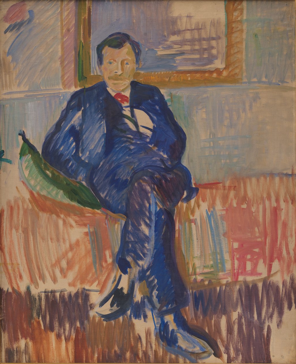 Portrait du peintre Karl Schou - Karl Isakson