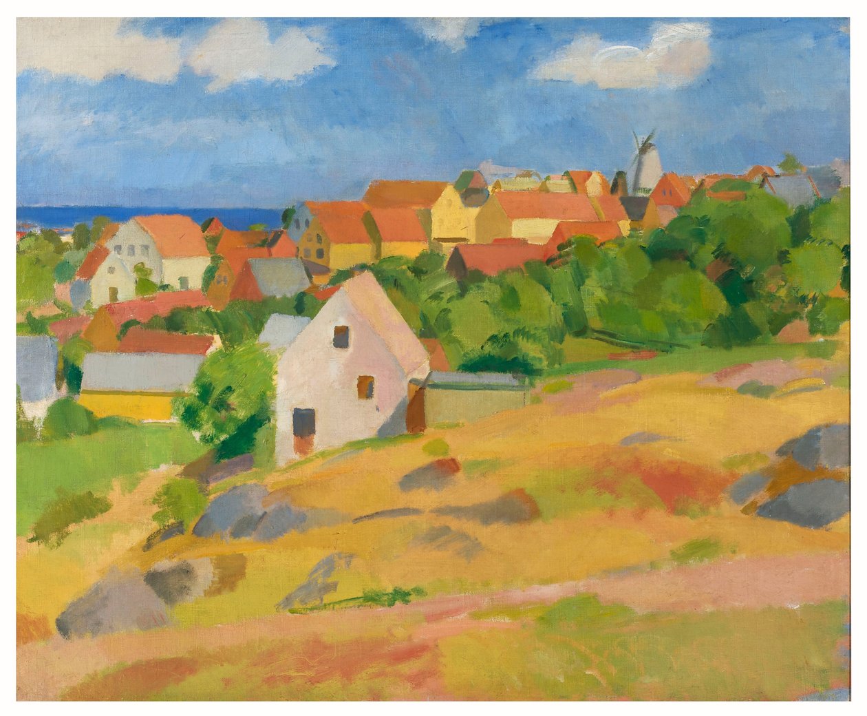 Vue sur Gudhjem - Karl Isakson