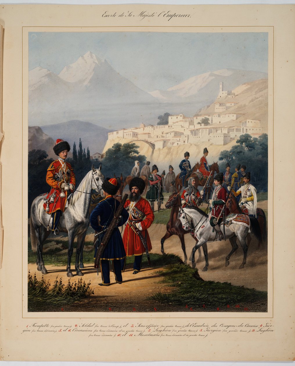 Escorte de sa majesté l