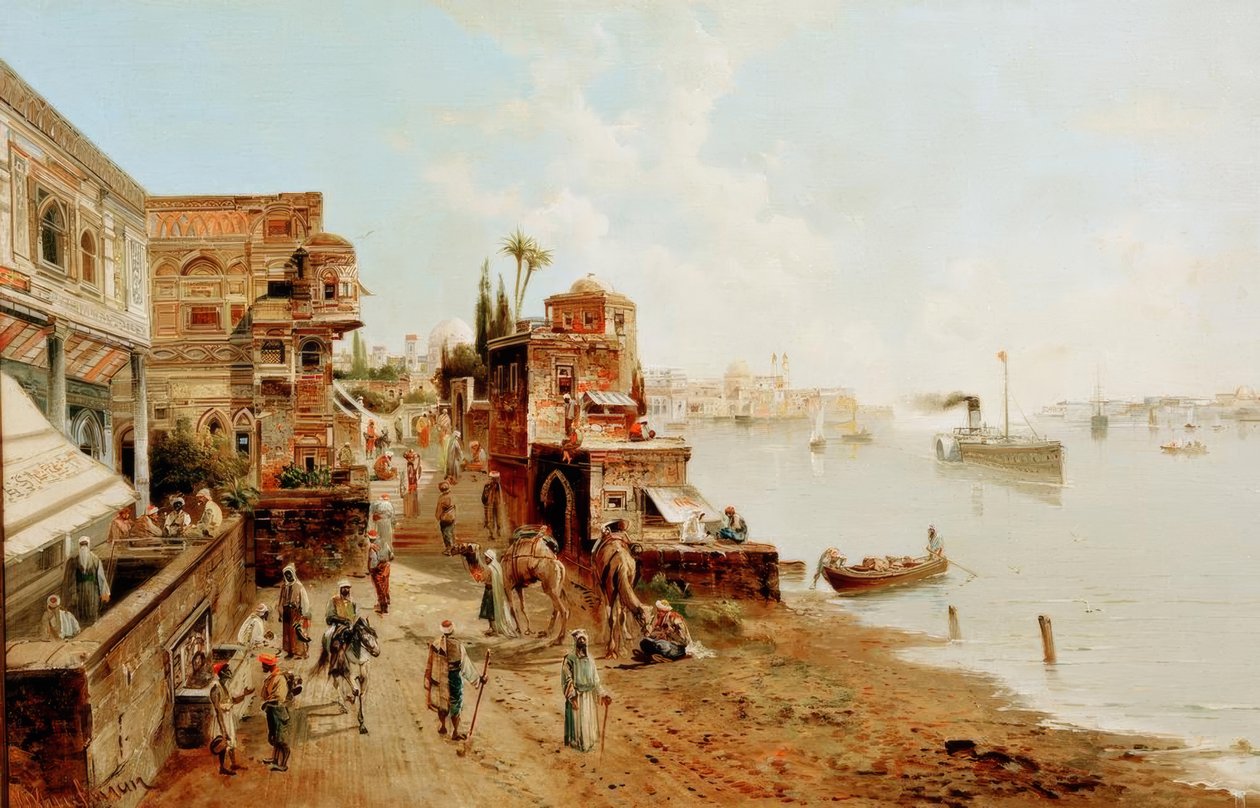 Dans le port d