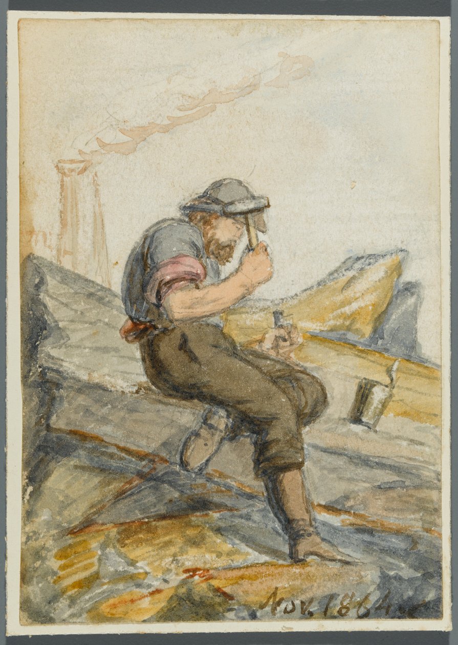 Tailleur de pierre, 1864 - Karl L.H. Mueller