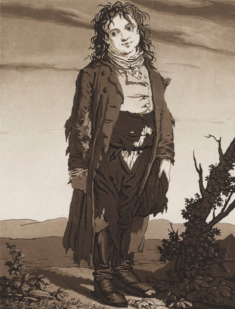 Les Jeunes Mendiants, vers 1800 - Karl Ludwig Bernhard Buchhorn