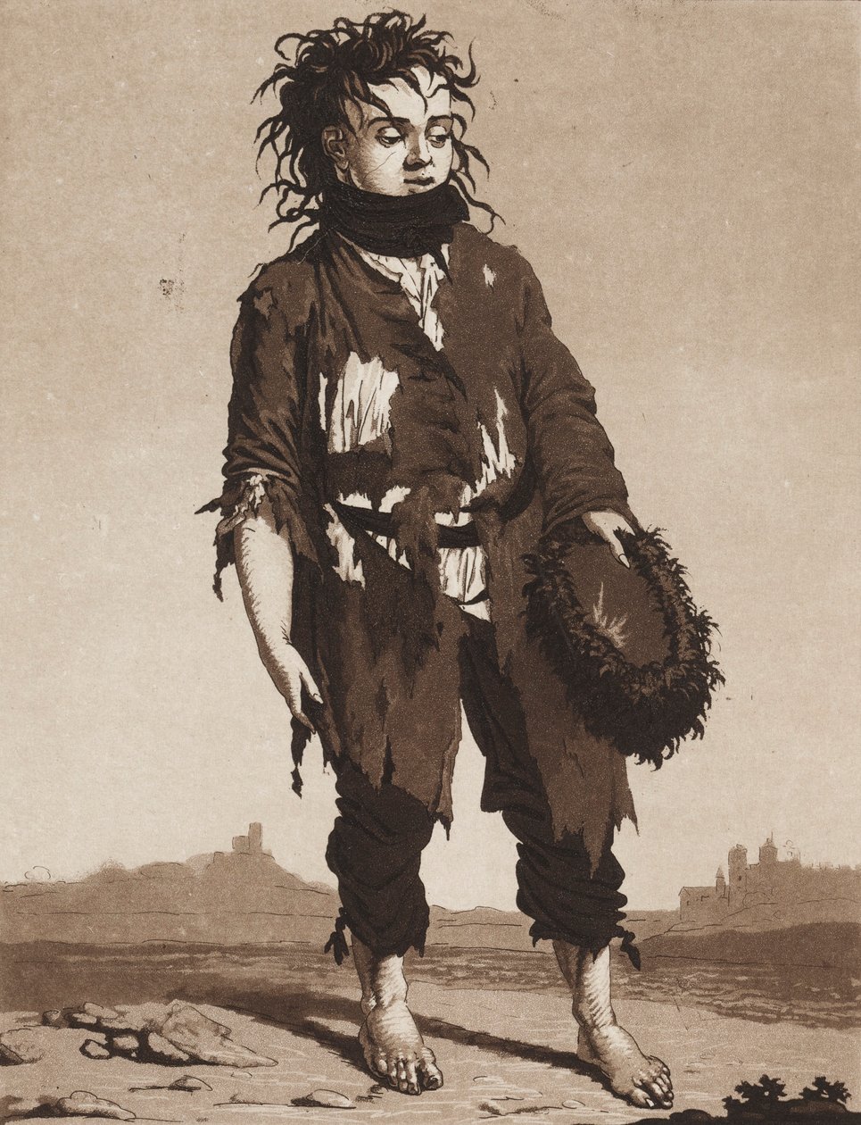 Les Jeunes Mendiants, c. 1800 - Karl Ludwig Bernhard Buchhorn