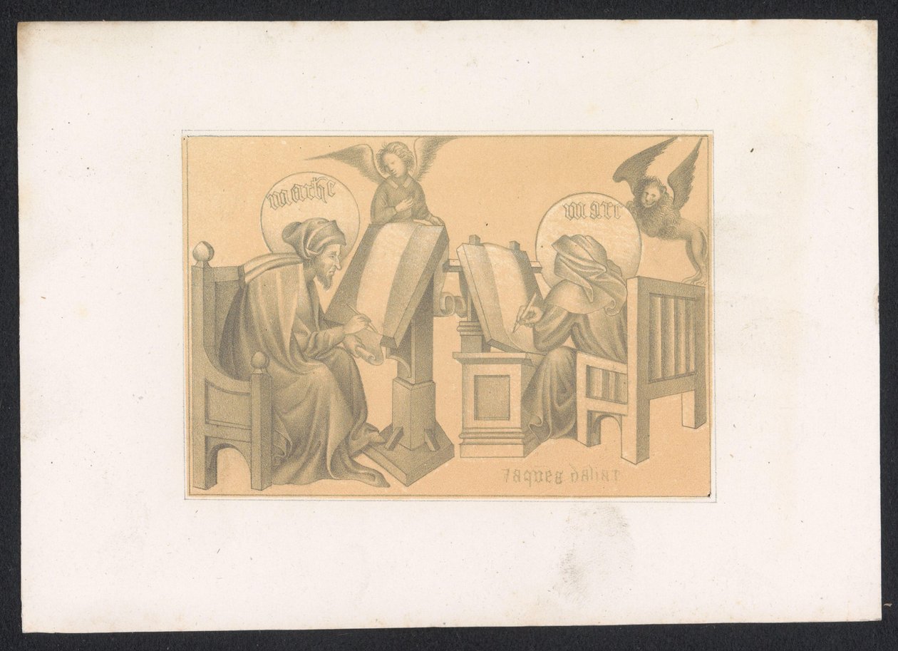 Évangélistes Matthieu et Marc - Karl Palzow