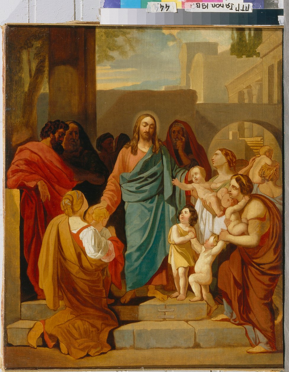 Le Christ bénissant les enfants - Karl Pavlovich Bryullov