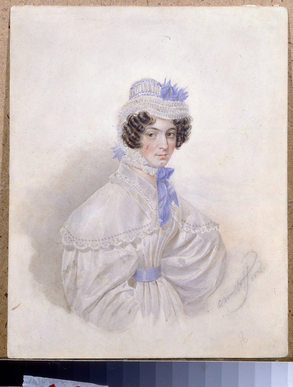 Portrait de Anna Borisovna Bakunina - Karl Pavlovich Bryullov