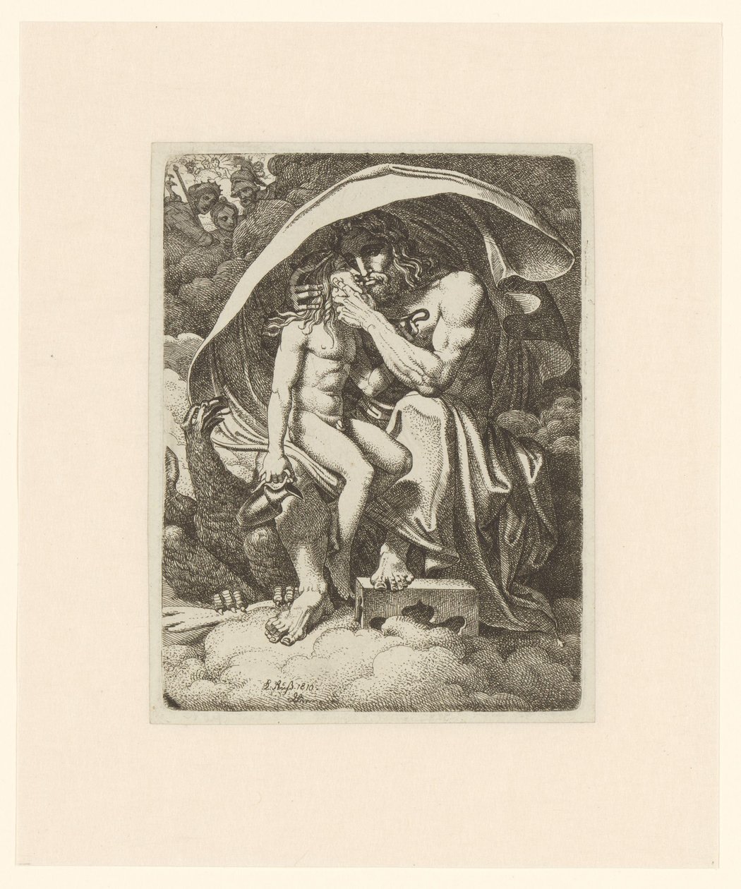 Jupiter et Ganymède - Karl Russ