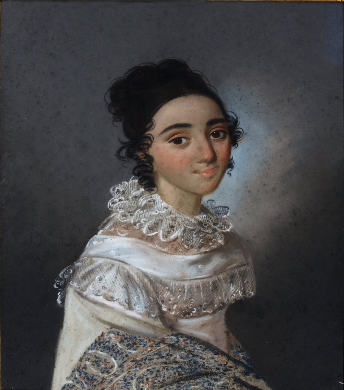 Portrait de Yekaterina Emmanuilovna Abamelik-Lazareva 1806-1880, née Manuk-Bey, 1820 - Karl Wilhelm Bardou