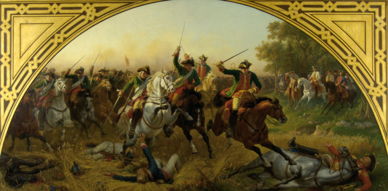 La bataille de Kolin 1757 - Karl von Blaas