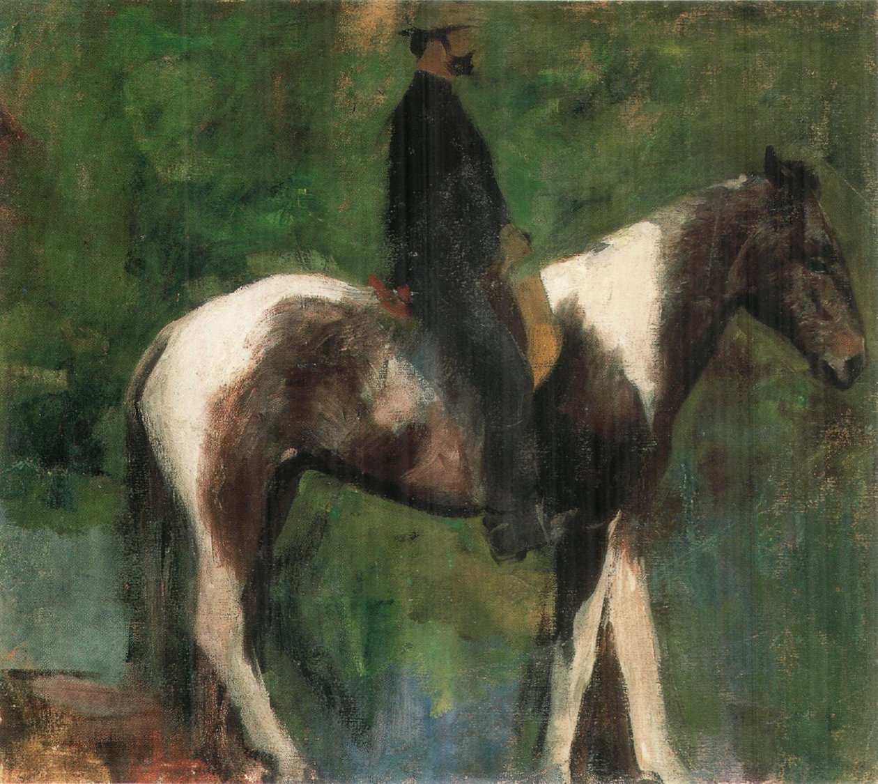 Étude équestre pour Les Trois Mages - Károly Ferenczy