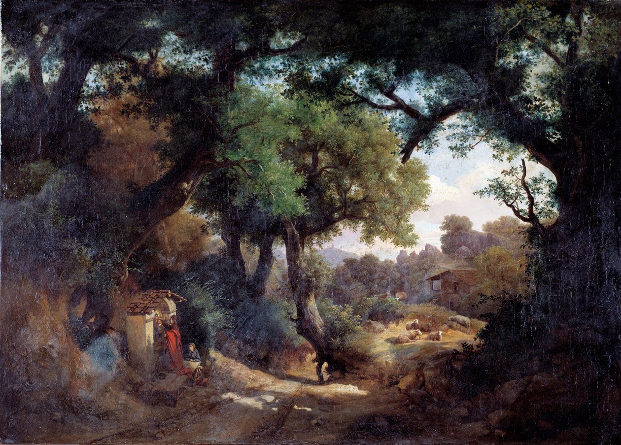 Portrait du peintre Andrea del Castagno et d