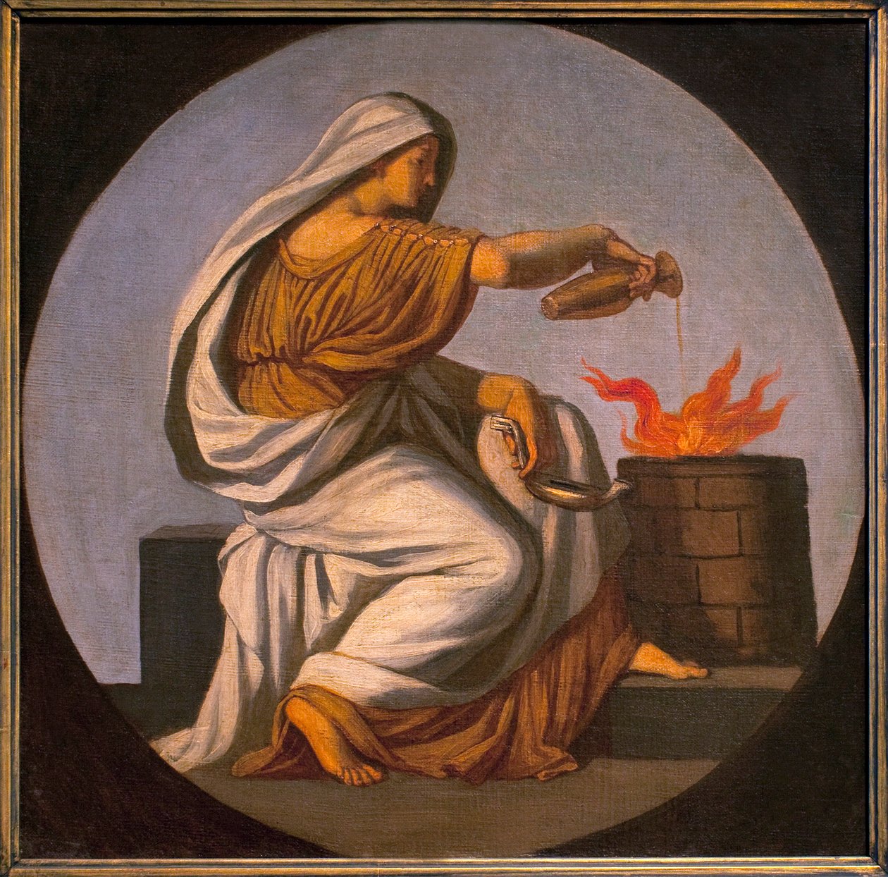 Allégorie du feu - Károly Lotz