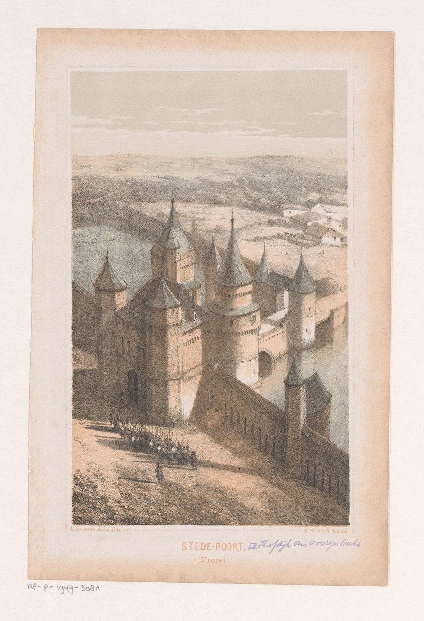 Porte de ville au XIIIe siècle - Kasparus Karsen