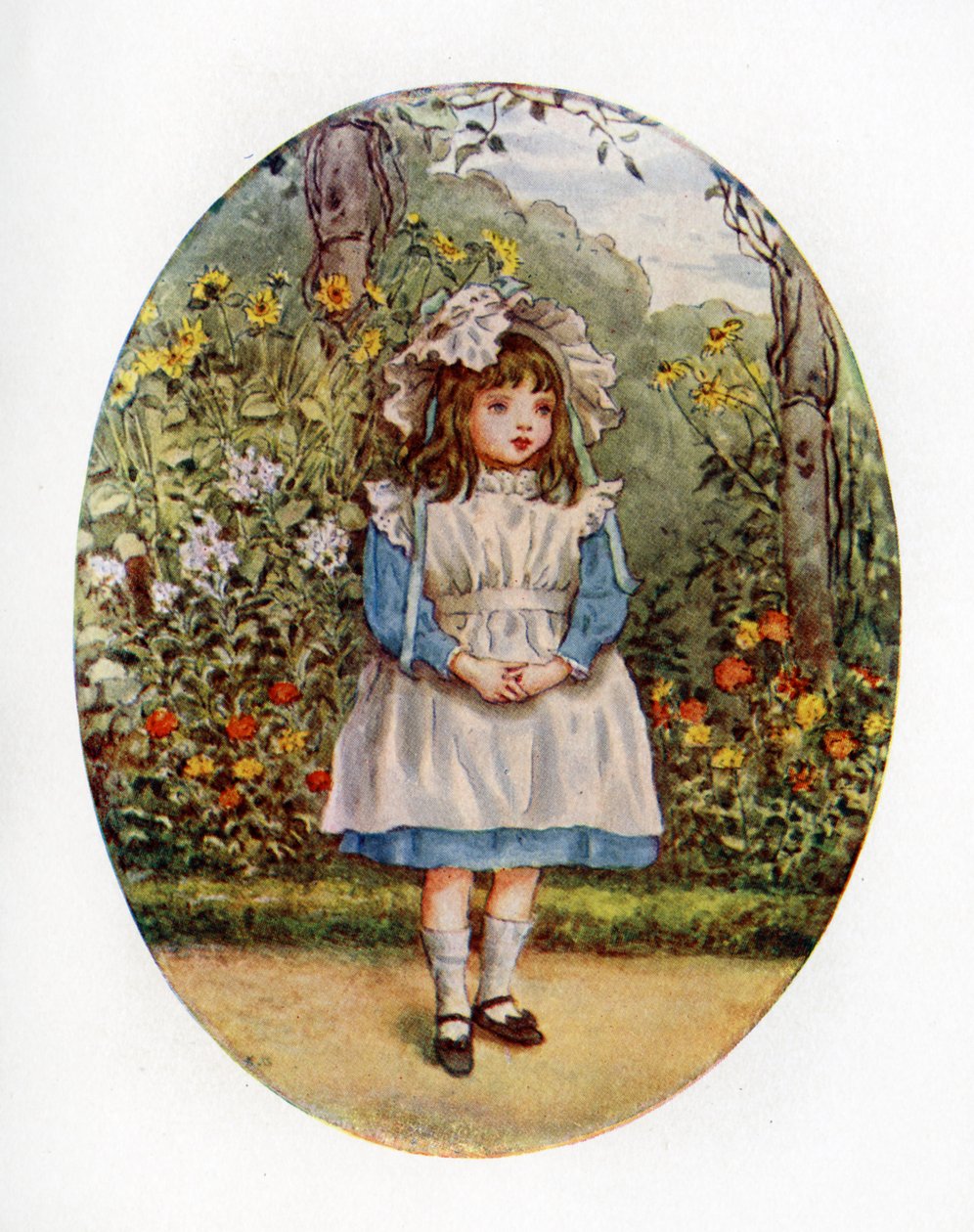 Joan Ponsonby, 1891 par Kate Greenaway - Kate Greenaway