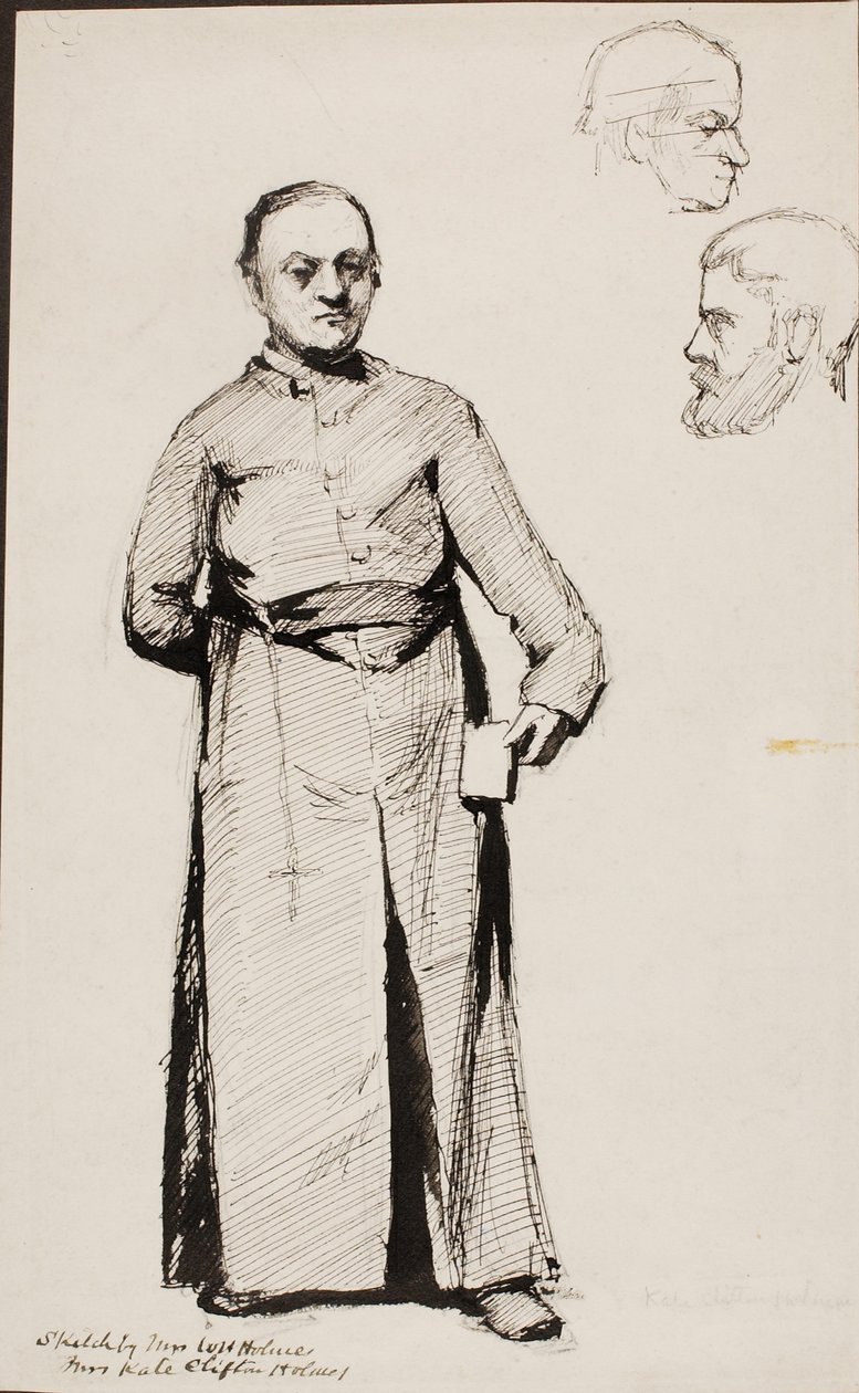 Un prêtre - Kate Clifton Osgood Holmes