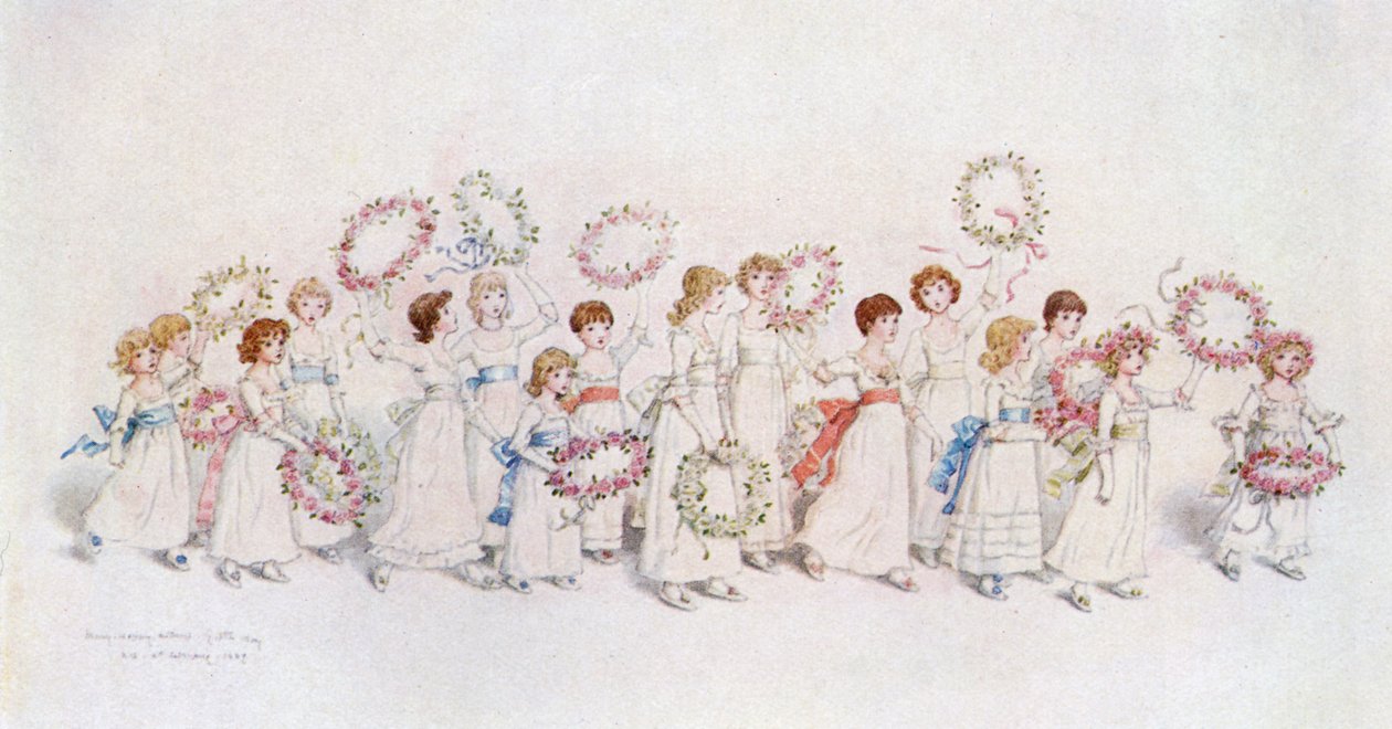 Joyeux anniversaire - Kate Greenaway