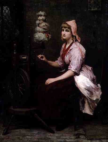 La Fille au Rouet - Katherine D. M. Bywater