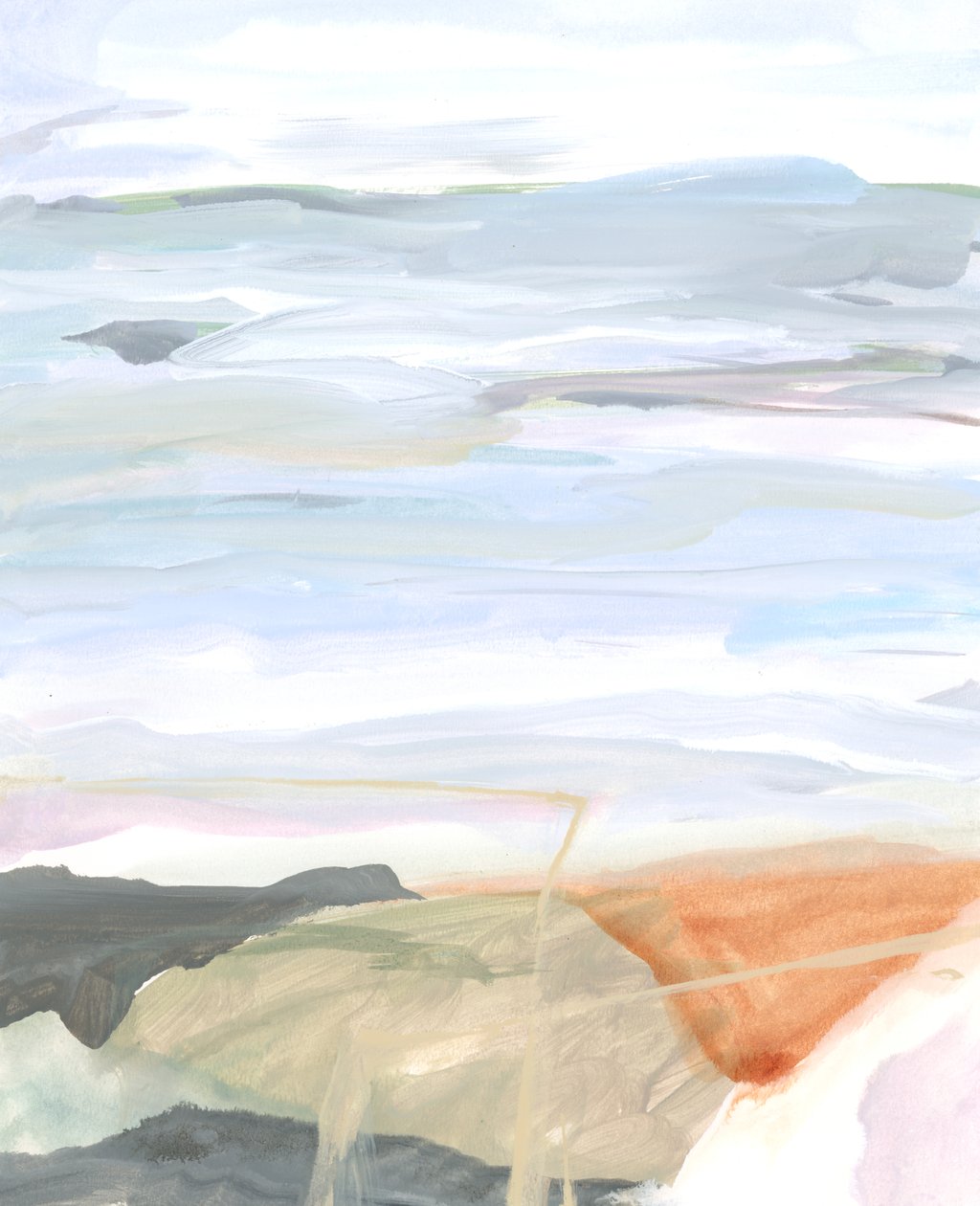 Paysage abstrait V, 2022 - Katie Ré Scheidt