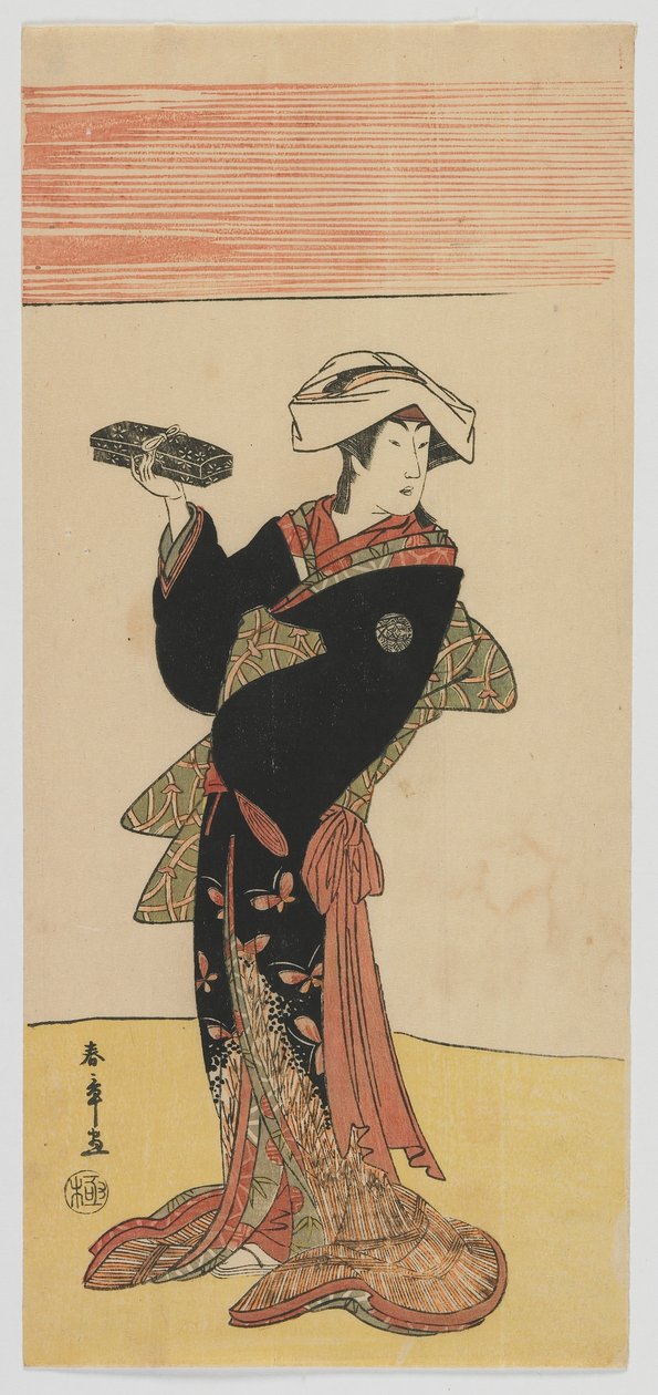 Acteur de Kabuki Nakamura Riko, époque Edo, c.1791-92 - Katsukawa Shunsho