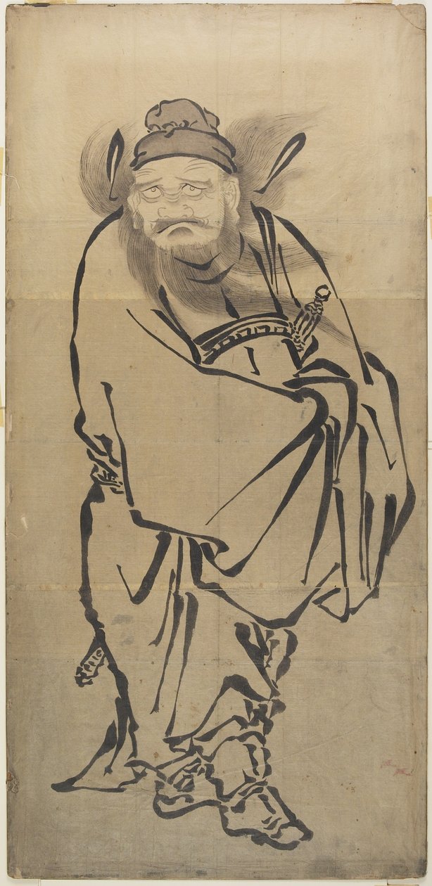 (Sho_ki le dompteur de démons), milieu du 18e-milieu du 19e siècle - Katsushika Hokusai
