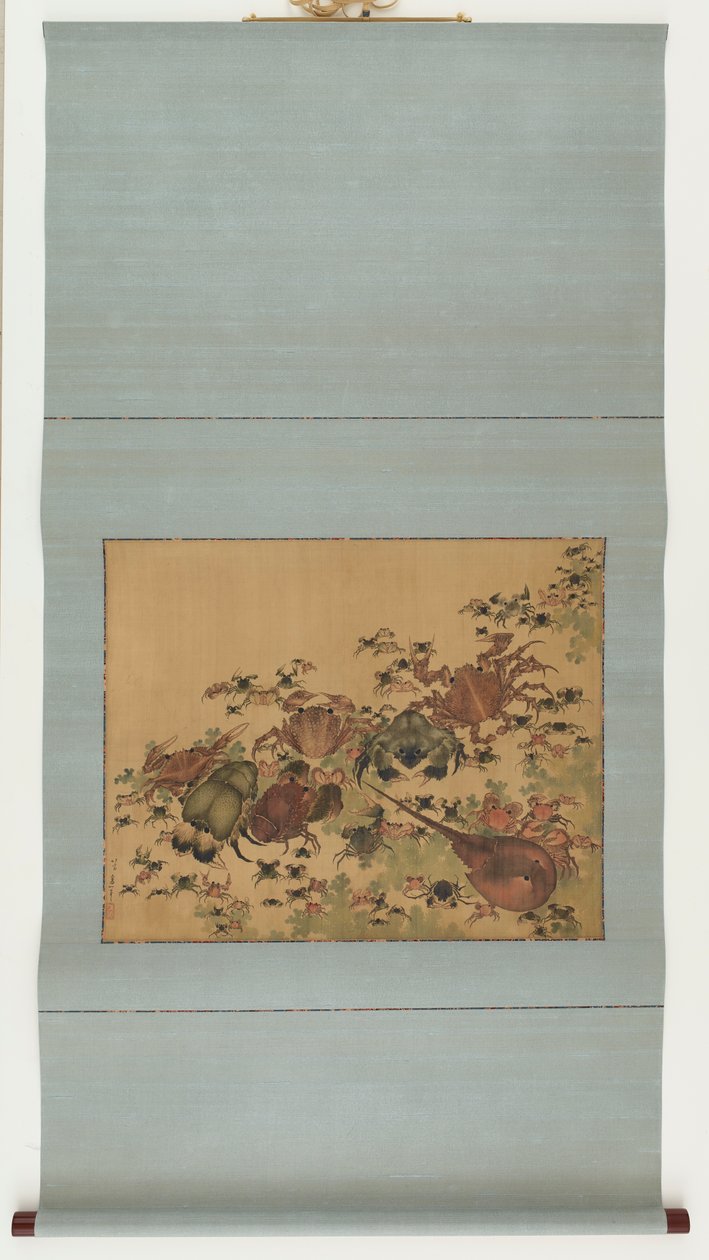 Crustacés, période Edo, 1825-1830 - Katsushika Hokusai