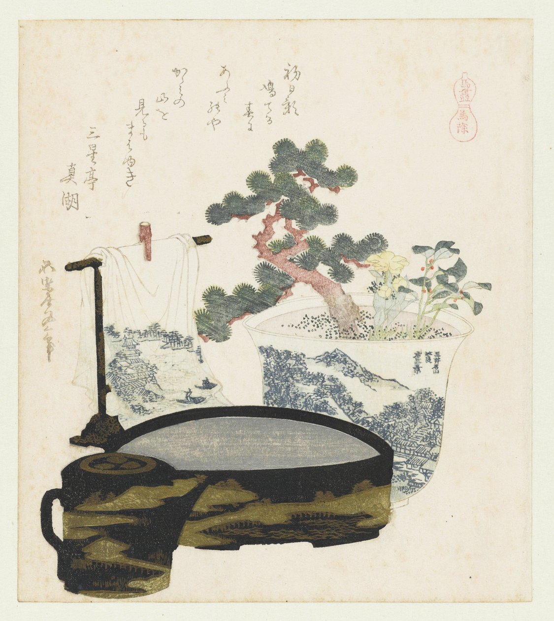 Un amulette de cheval - Katsushika Hokusai