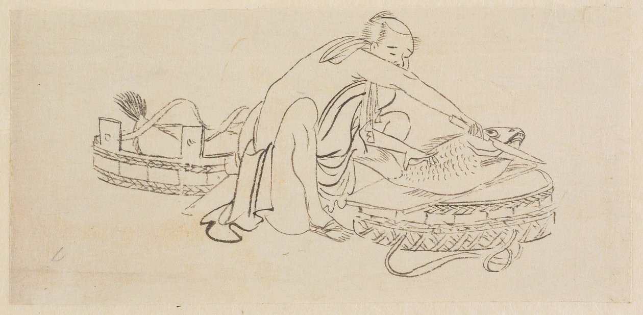 Poissonnier - Katsushika Hokusai