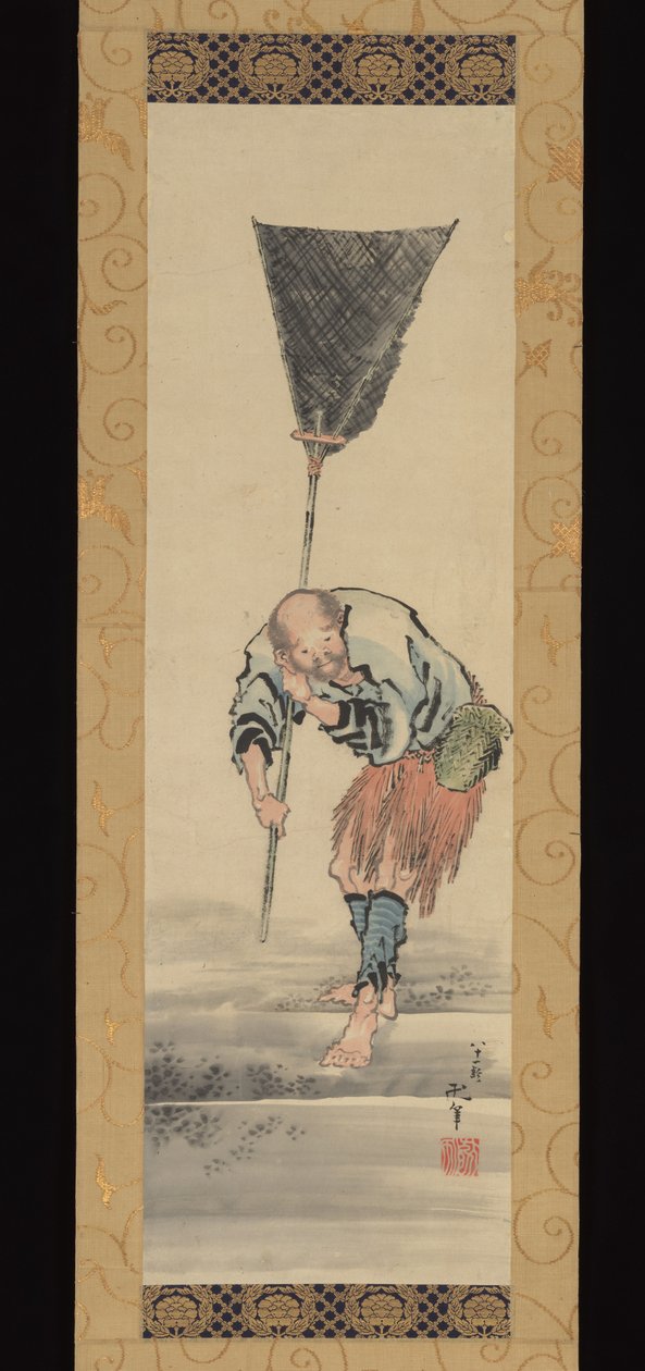 Pêcheur - Katsushika Hokusai