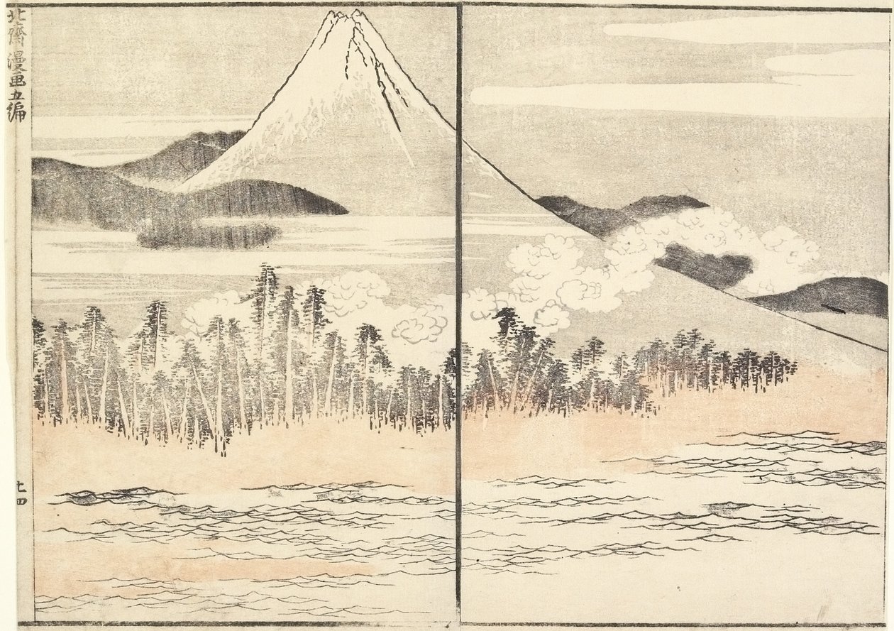 Mont Fuji, 1816 - Katsushika Hokusai