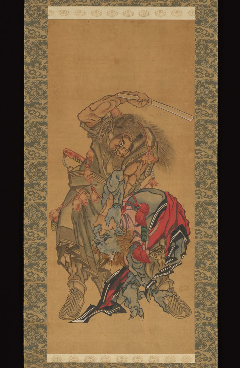 Shōki, le Vainqueur des démons - Katsushika Hokusai