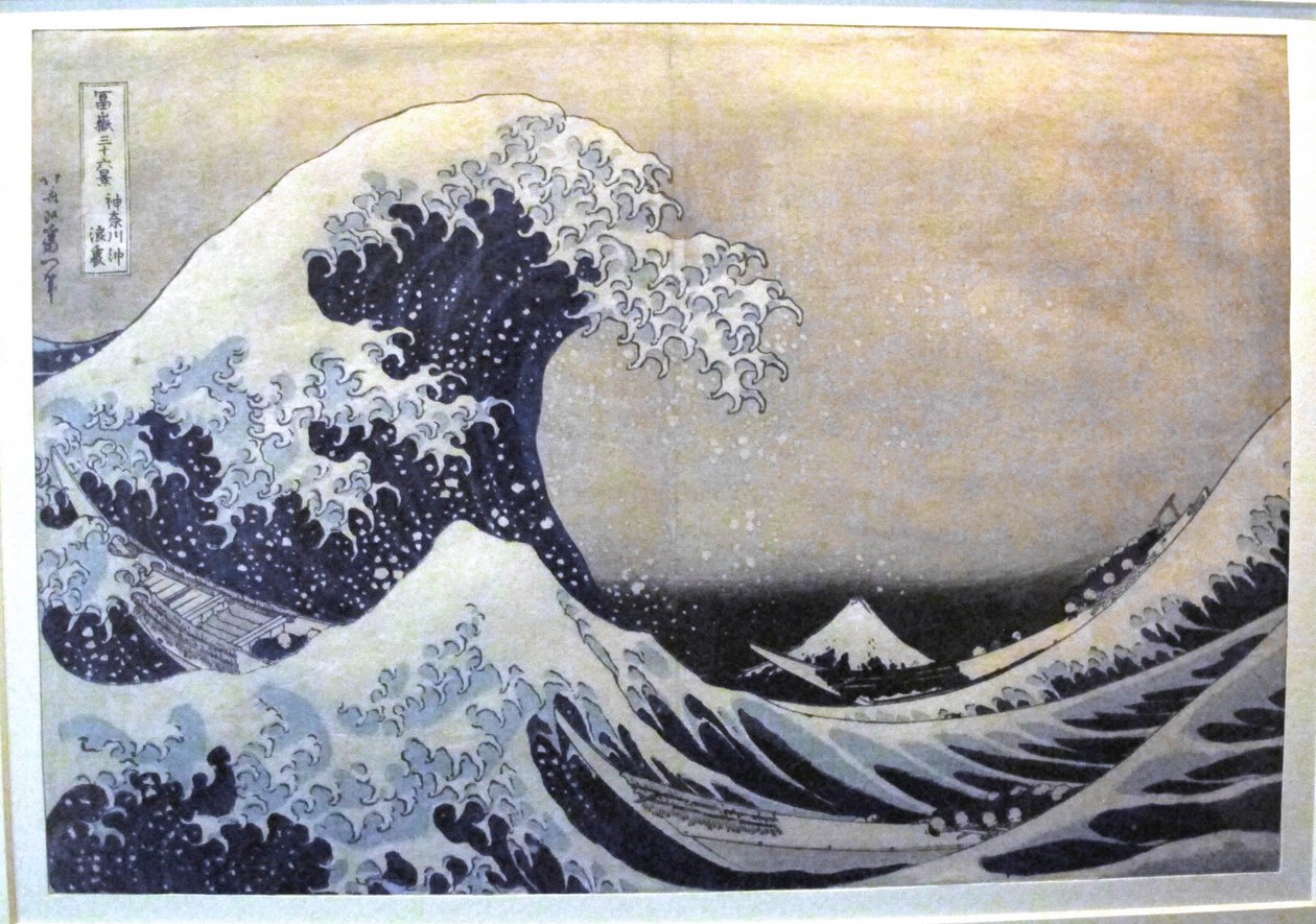 La grande vague au large de Kanagawa - Katsushika Hokusai