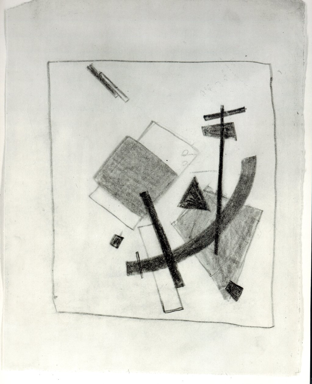 Composition suprématiste, vers 1915-16 - Kazimir Severinovich Malevich