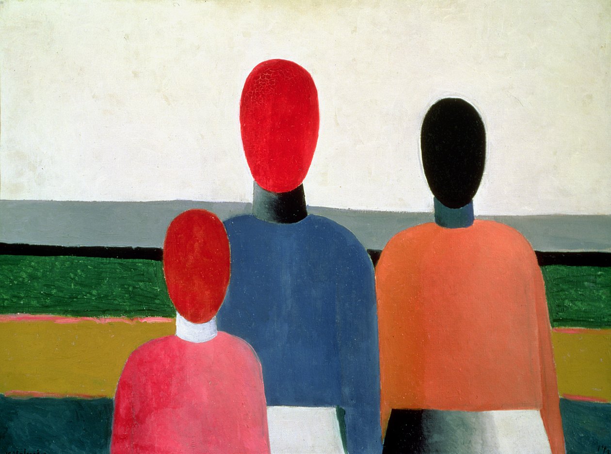 Trois figures féminines, 1928-32 - Kazimir Severinovich Malevich