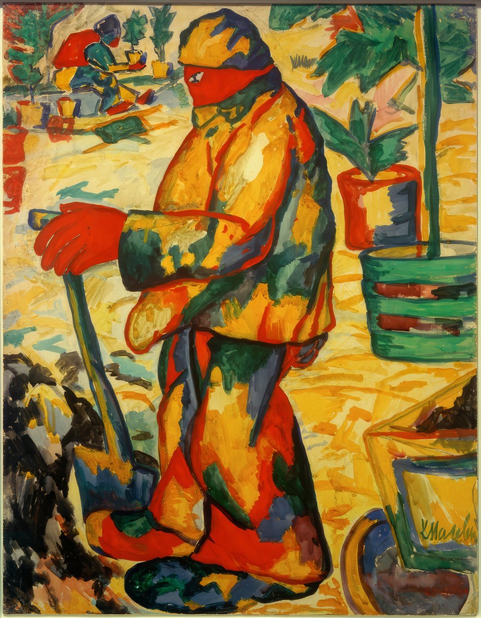 Jardinier - Kazimir Severinovich Malevich