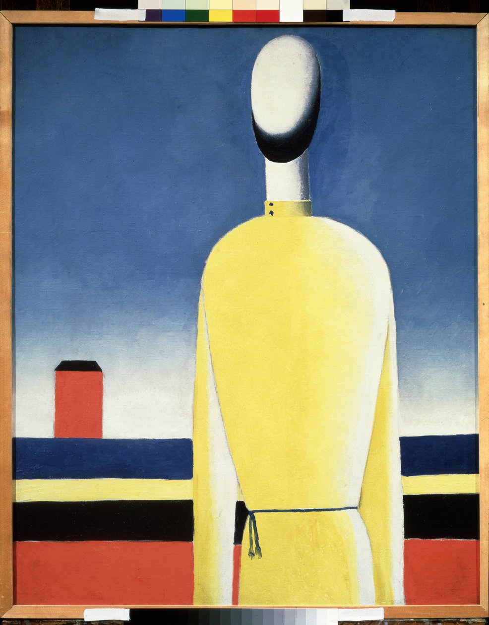Prémonition compliquée. Torse dans une chemise jaune - Kazimir Severinovich Malevich