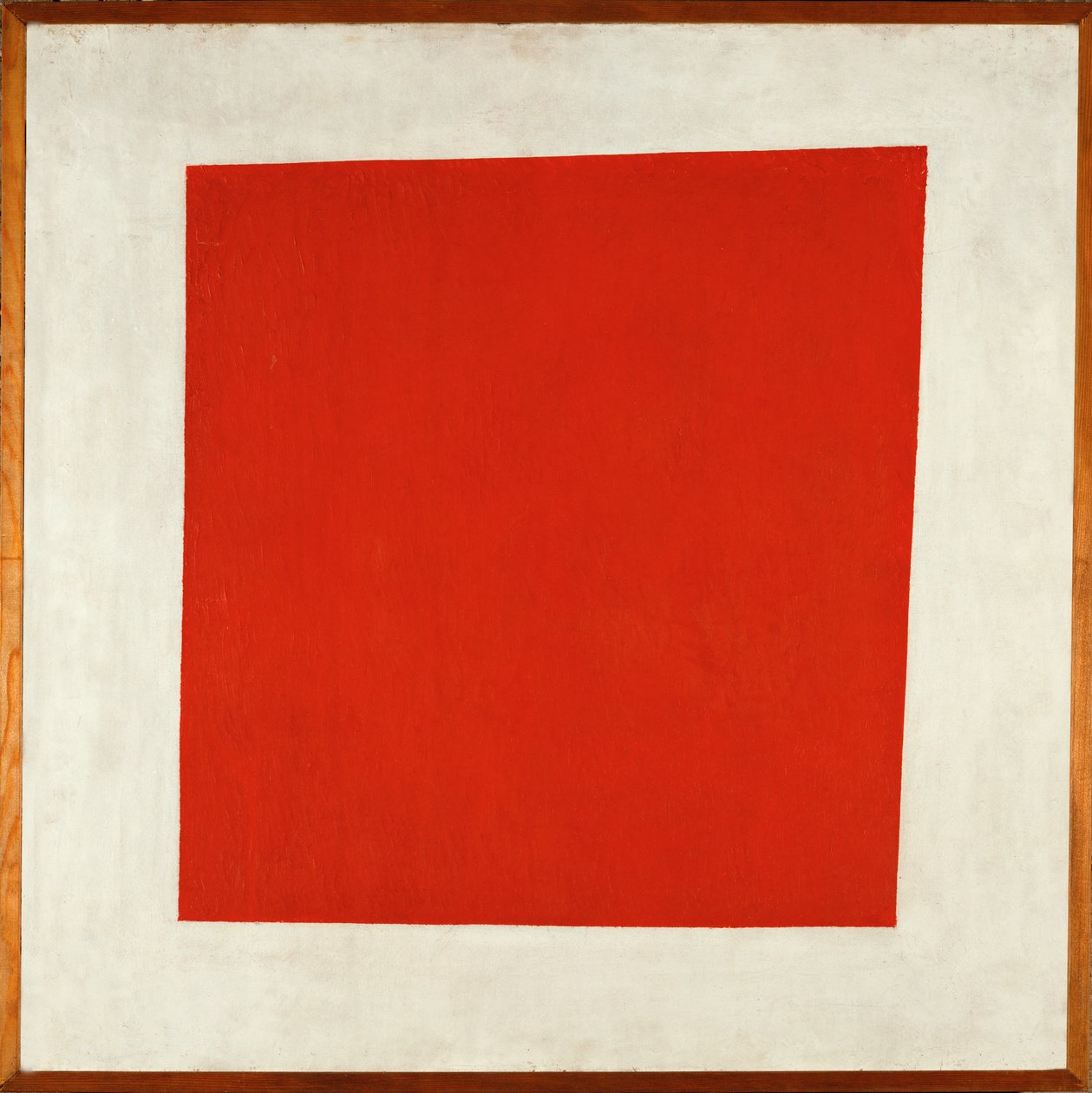 Place Rouge (huile sur toile) - Kazimir Severinovich Malevich