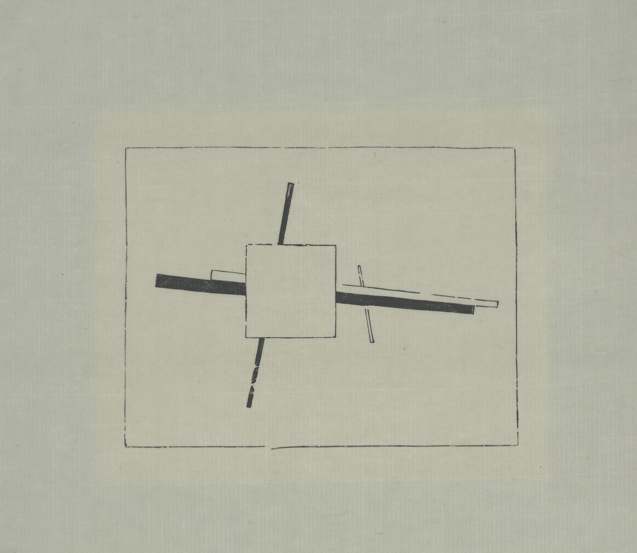 Croix Suprématiste - Kazimir Severinovich Malevich
