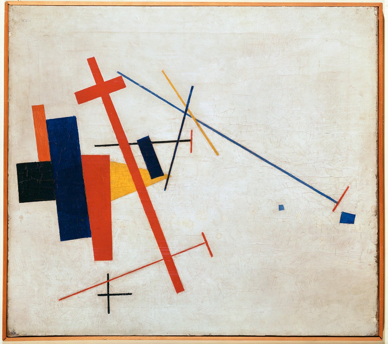 Komposition suprématiste (huile sur toile) - Kazimir Severinovich Malevich